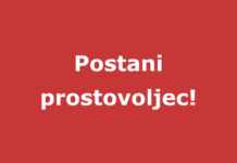 Postani prostovoljec!