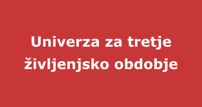 Univerza za tretje življenjsko obdobje